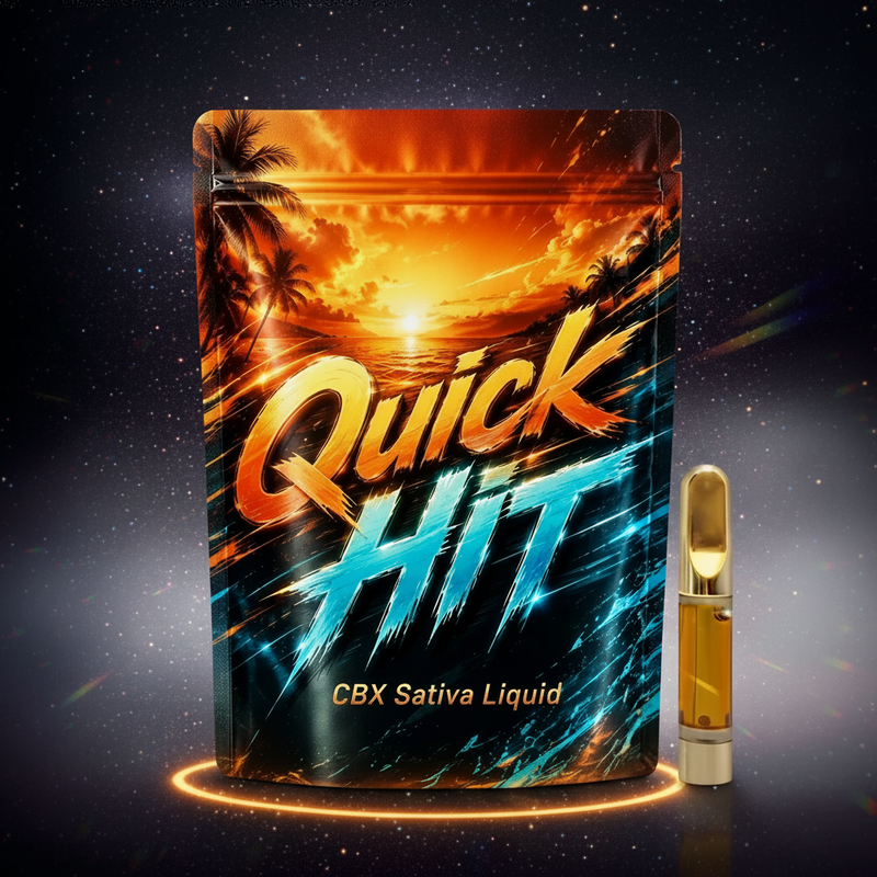 【8/8 限定価格】~ Quick HIT ~ CBX Sativa Liquid 1ml