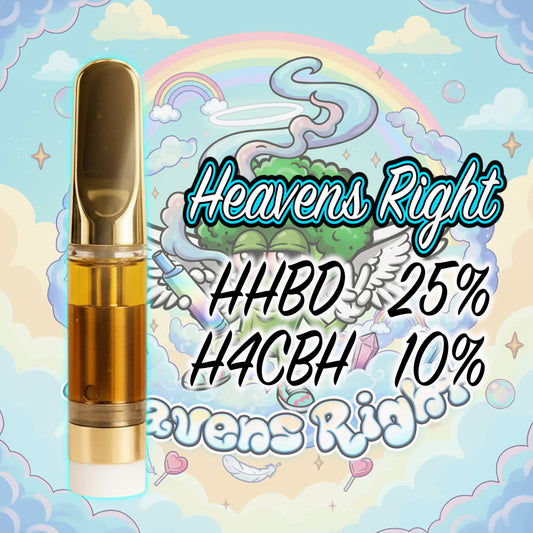 HHBD25% × H4CBH10%|ー" Heavens Right "ー 1ml【日常チル】