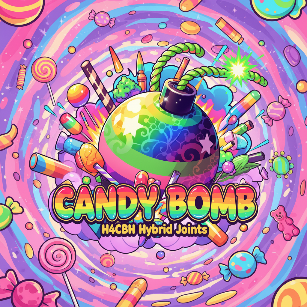 高濃度H4CBHジョイント "ー Candy Bomb ー" 3本セット